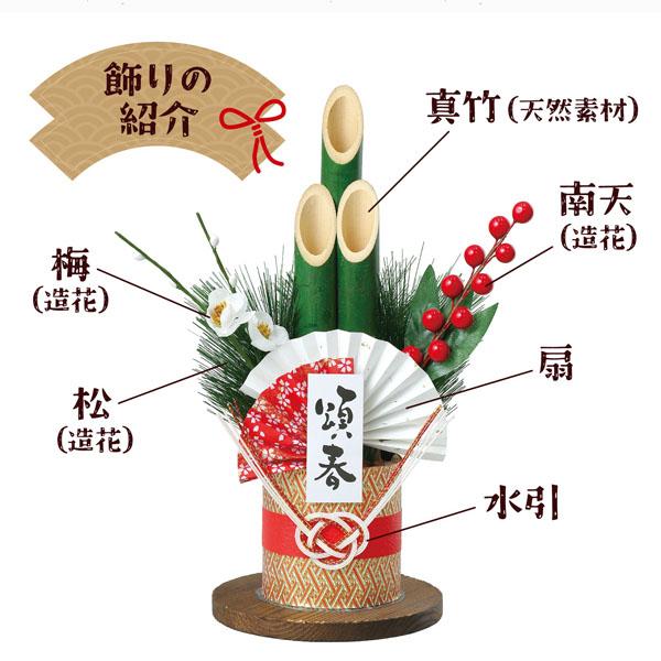 門松DIYキット 手作り お正月飾り 工作キット アーテック 58321