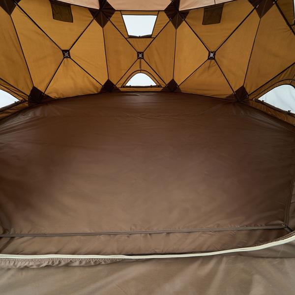 どんぐり PANELドーム 290 グランドシート 簡単設置 収納バッグ付き 71207003 送料無料 | LOGOS | 02