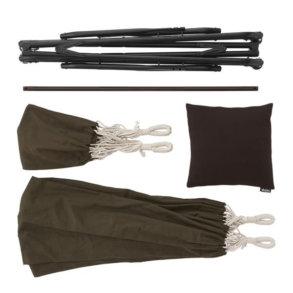 LOGOS（ロゴス） 3WAY スタンドハンモック チェア ハンガーラック 組立