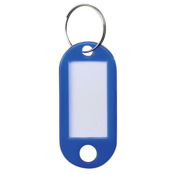 キーホルダー名札 5色30個入 片面表示タイプ ネームタグ 番号札 目印 管理 ケース付き 赤 オレンジ 黄 緑 青 アーテック 74132 | アーテック | 02