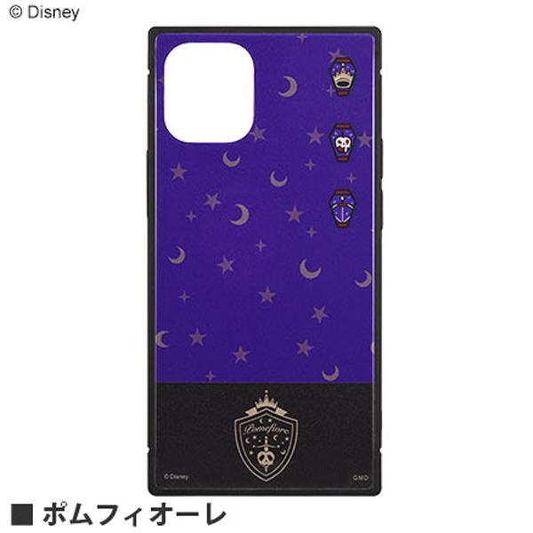 Disney ディズニー ツイステッドワンダーランド iPhone12 mini スクエアガラスケース(ポムフィオーレ)DN-771E | gourmandise
