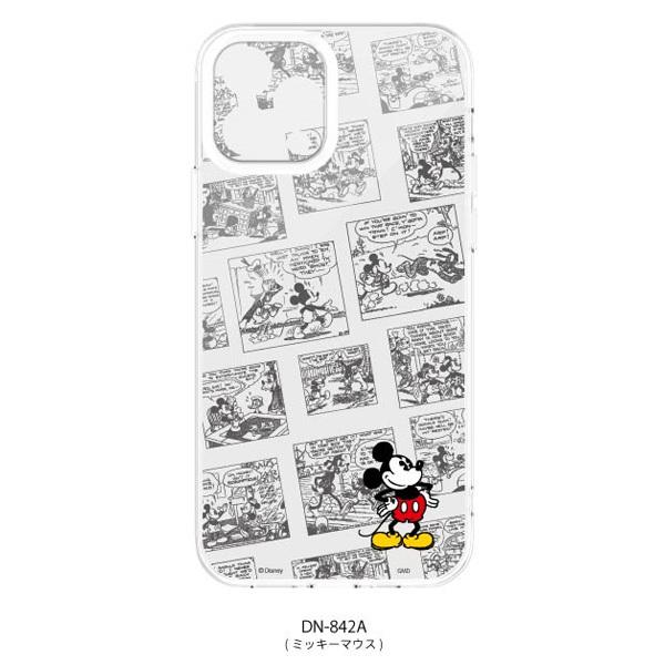 Disney ディズニー IIIIfit Crystal Shell iPhone12Pro対応ケース(ミッキーマウス)DN-842A キャラクター 送料無料｜oupace