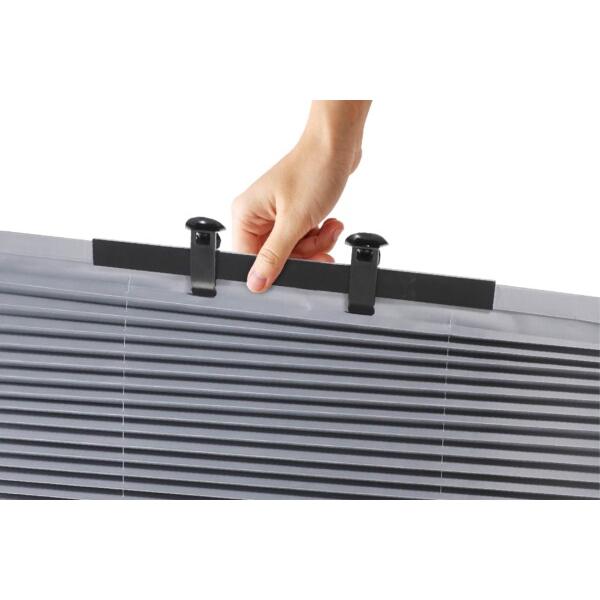 ウィンドウ用 ラクラク蛇腹カーシェード 車 窓 サイド リア 吸盤 サンシェード 日よけ カット可能 HAC4069 |  | 02