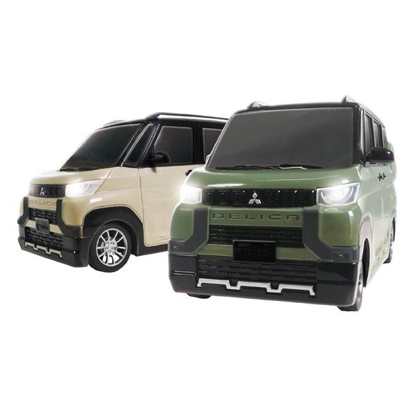 RC 三菱 デリカミニ DELICA mini ラジコンカー ライト点灯 こども 玩具 HAC4708（Yahoo!・oupace）