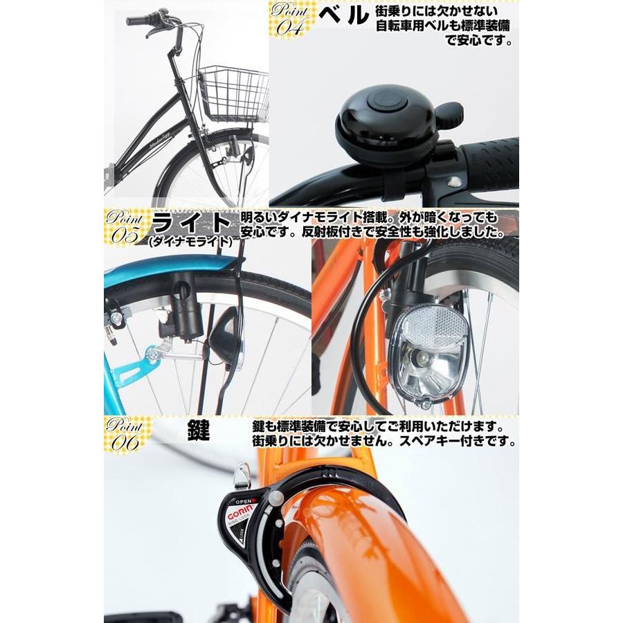 小型自転車用 発電機ライト ピアノ
