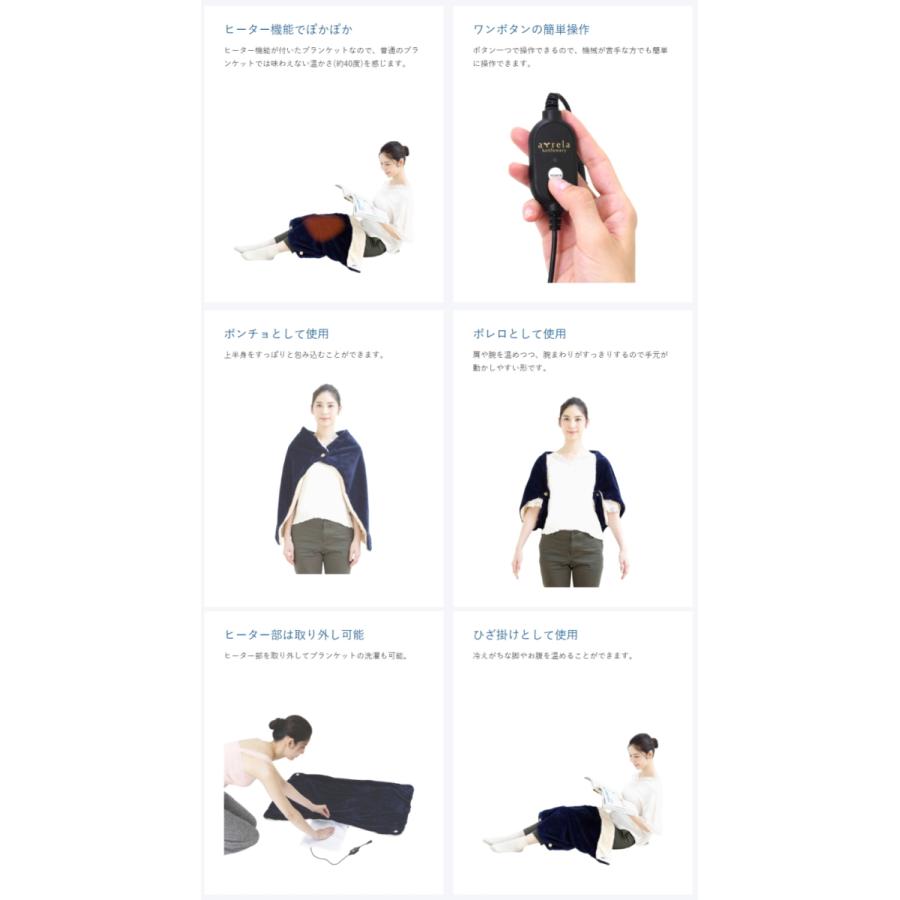 アルインコ ヒーターブランケット 電気毛布 ひざ掛け 足の冷え 冷え性 保温 洗濯可能 MCB005 | ALINCO | 01