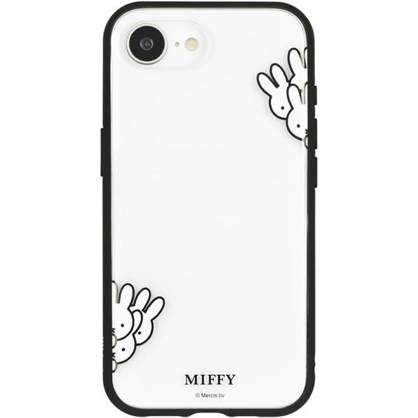 ミッフィー IIIIfit Clear iPhone16e 対応 クリアケース スマホカバー (ひょっこり)MF-574C | IIIIfit