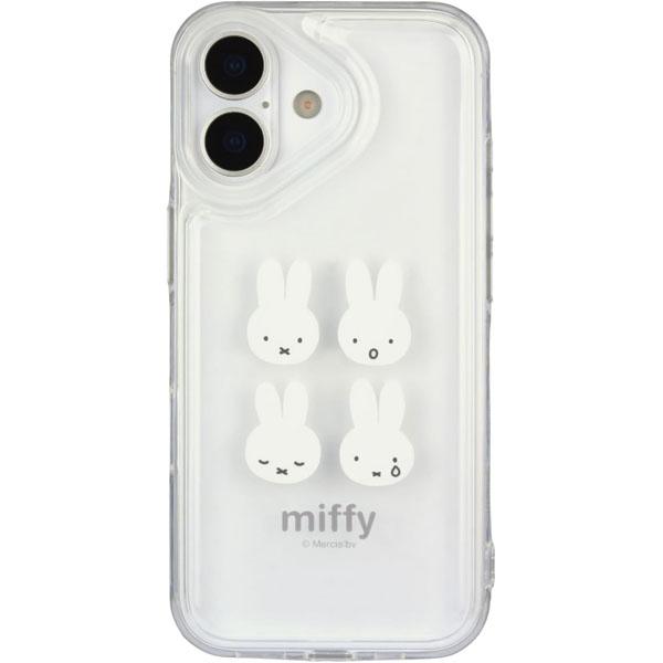 ミッフィー IIIIfit Clear iPhone17 対応 ケース スマホカバー ミッフィー MF-624B