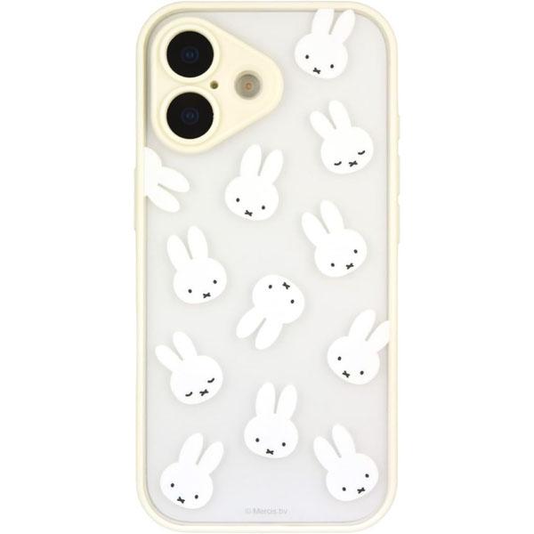ミッフィー IIIIfit プランプフレーム iPhone17 対応 ケース スマホカバー 総柄 MF-626A