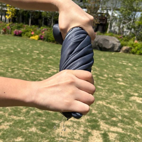 LOGOS クーラーポンチョ UVカット 接触冷感 グレー ネイビー | LOGOS | 07