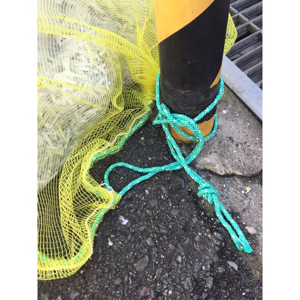 防鳥ネット カラスネット 2m×2m カラスよけ 網目4mm 家庭用 ゴミ