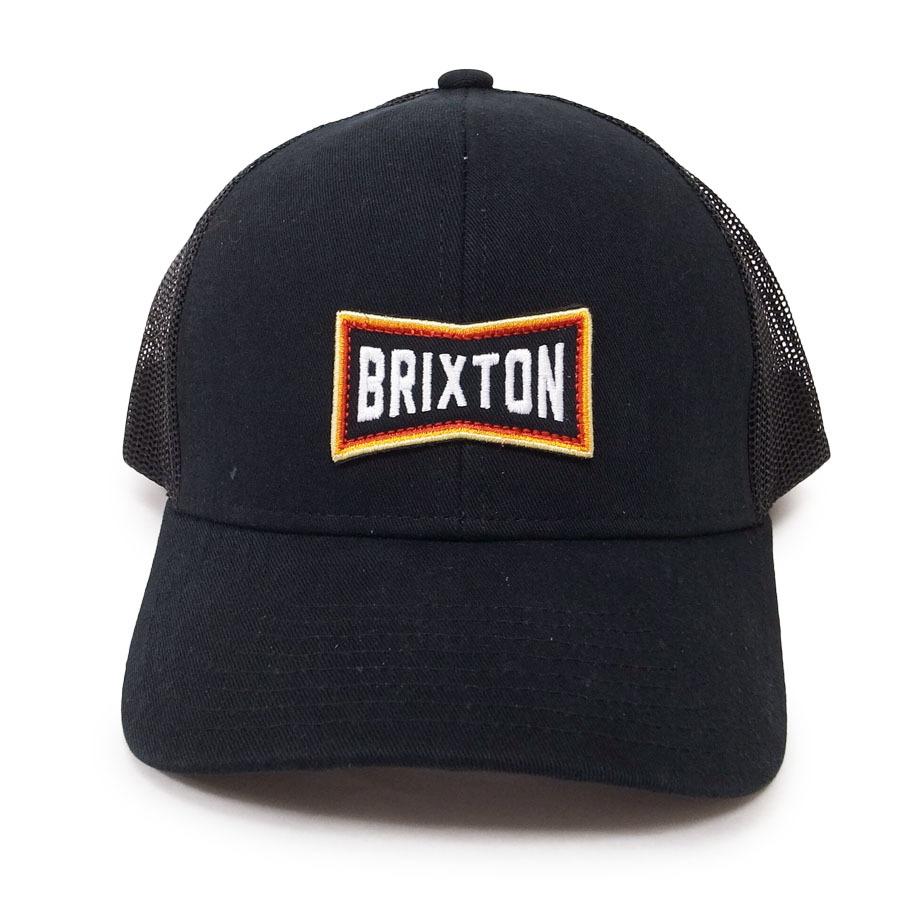 BRIXTON ブリクストン キャップ 帽子 6パネル ベースボールキャップ スナップバック メッシュ TRUSS MP MESH CAP 2色 ブラック 黒 ライトブラウン｜our-s｜04