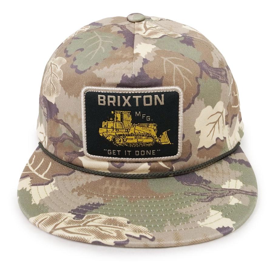 BRIXTON ブリクストン キャップ 帽子 6パネル ベースボールキャップ スナップバック IRVINGTON SNAPBACK 迷彩 ミリタリー カモ｜our-s｜02