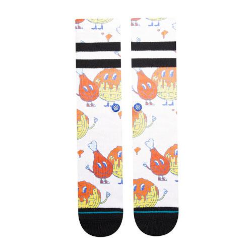 STANCE SOCKS スタンス ハイソックス 靴下 メンズ BOCK BOCK マルチカラー ホワイト 白｜our-s｜02