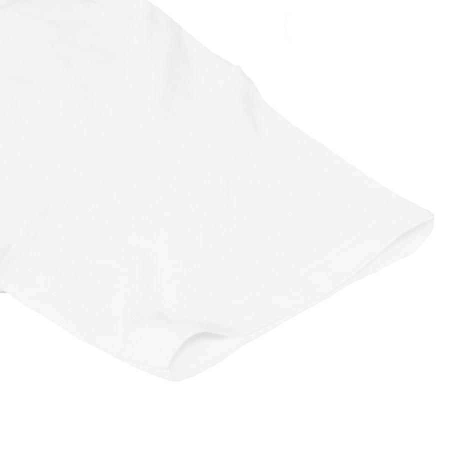 Tシャツ 半袖 送料無料 カットソー トップス メンズ レディース ユニセックス かわいい デザイン クマ ワンポイント ホワイト 白 動物 アニマル｜our-s｜07