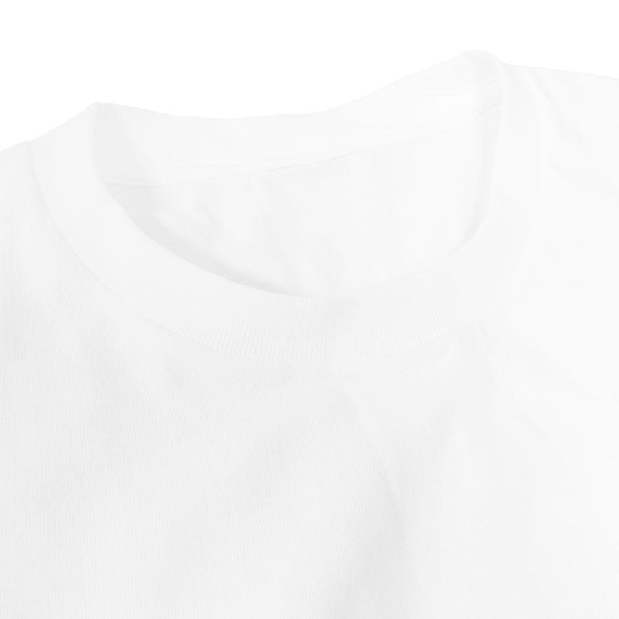 長袖Tシャツ 送料無料 カットソー トップス メンズ レディース おもしろ インパクト CAT ビックリ猫 ミーム ホワイト 白 ユニーク ネタ｜our-s｜03