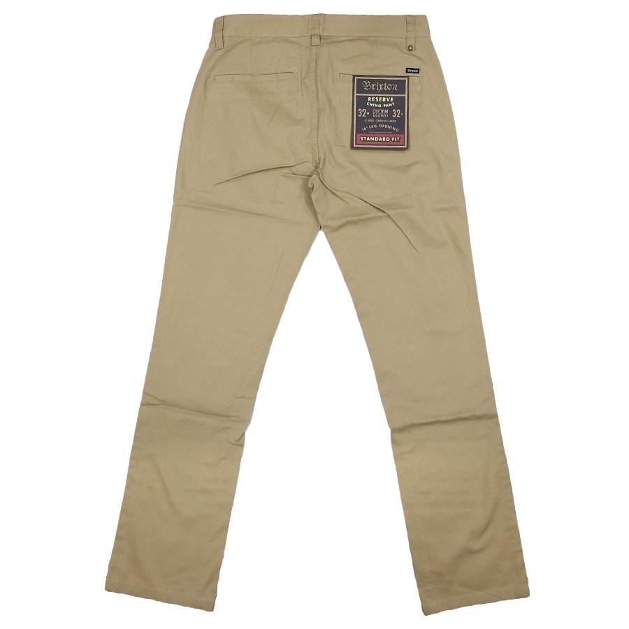 BRIXTON（ブリクストン） チノパンツ ストレート メンズ RESERVE CHINO