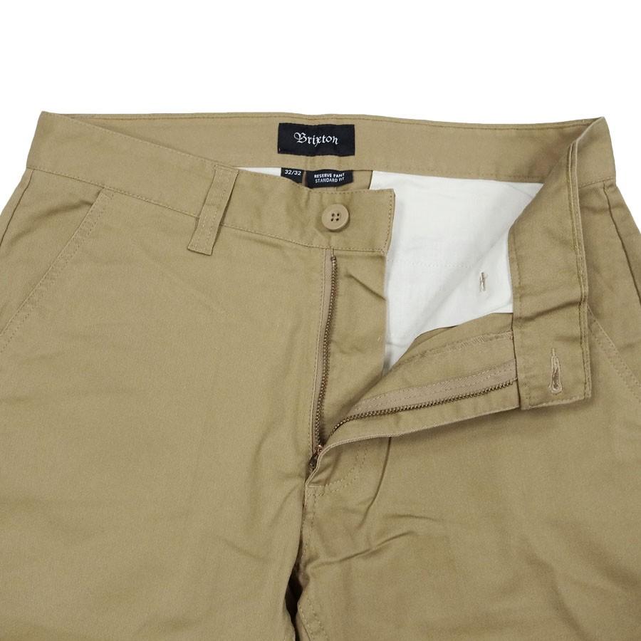 BRIXTON（ブリクストン） チノパンツ ストレート メンズ RESERVE CHINO