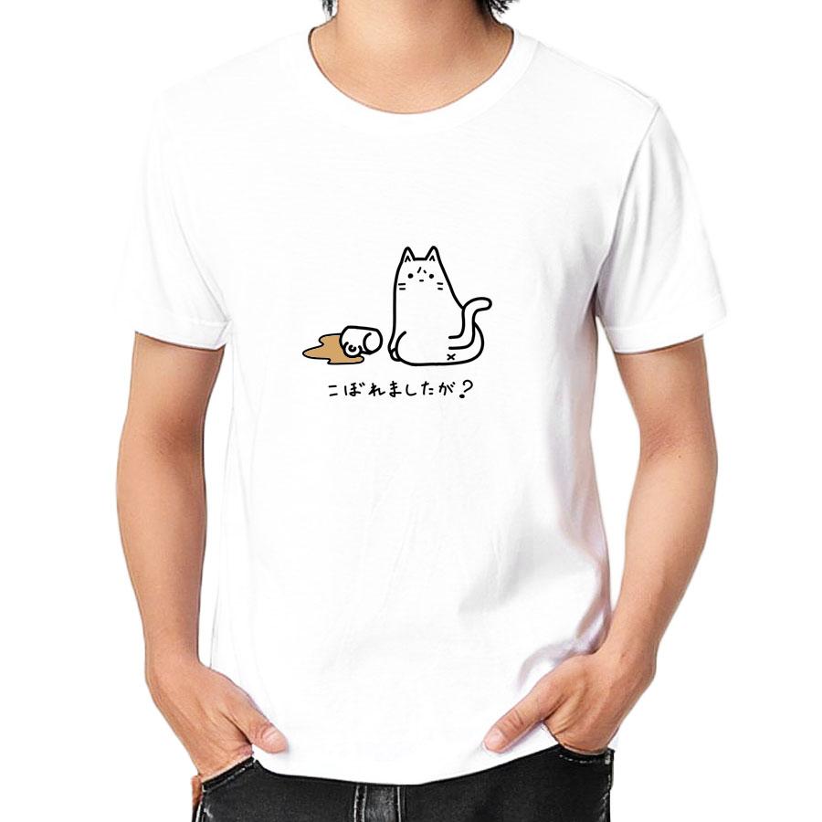 Tシャツ 洋服 半袖 カットソー トップス メンズ レディース 猫 ネコ 