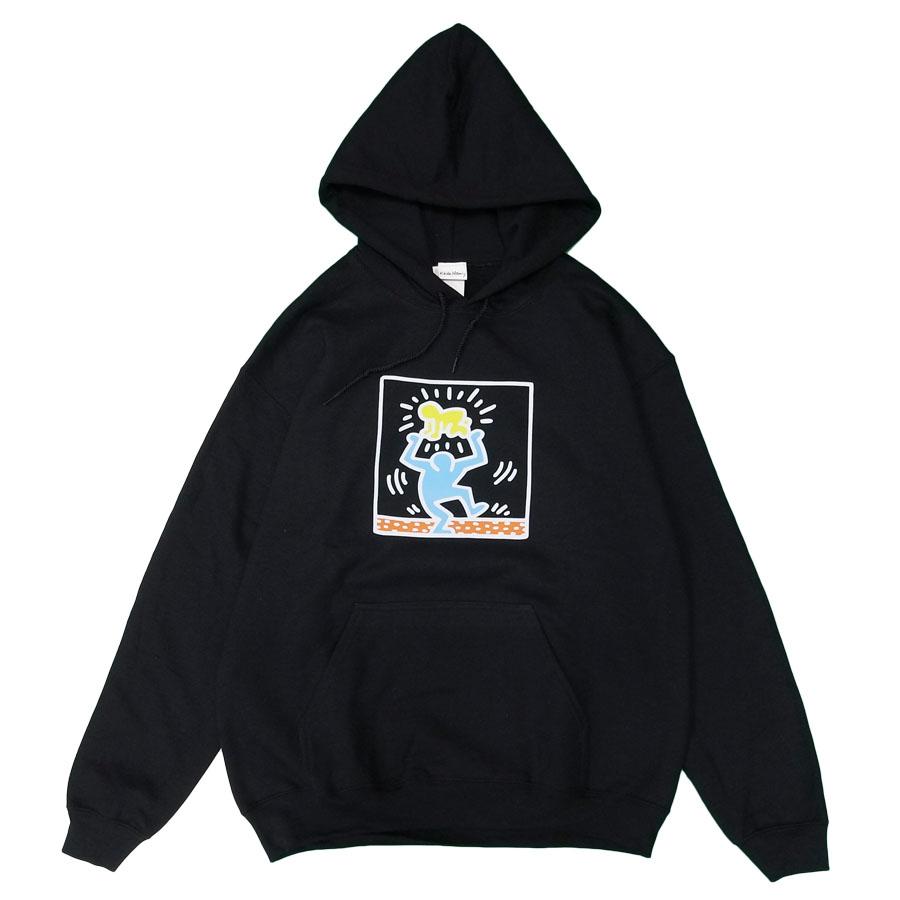Keith Haring（キース ヘリング） プルオーバーパーカー メンズ