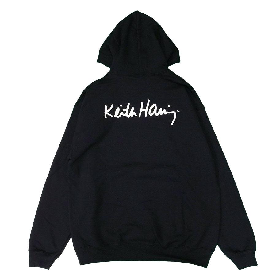 Keith Haring（キース ヘリング） プルオーバーパーカー メンズ