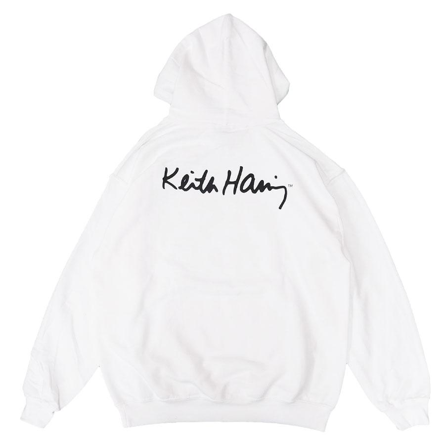 Keith Haring（キース ヘリング） プルオーバーパーカー メンズ