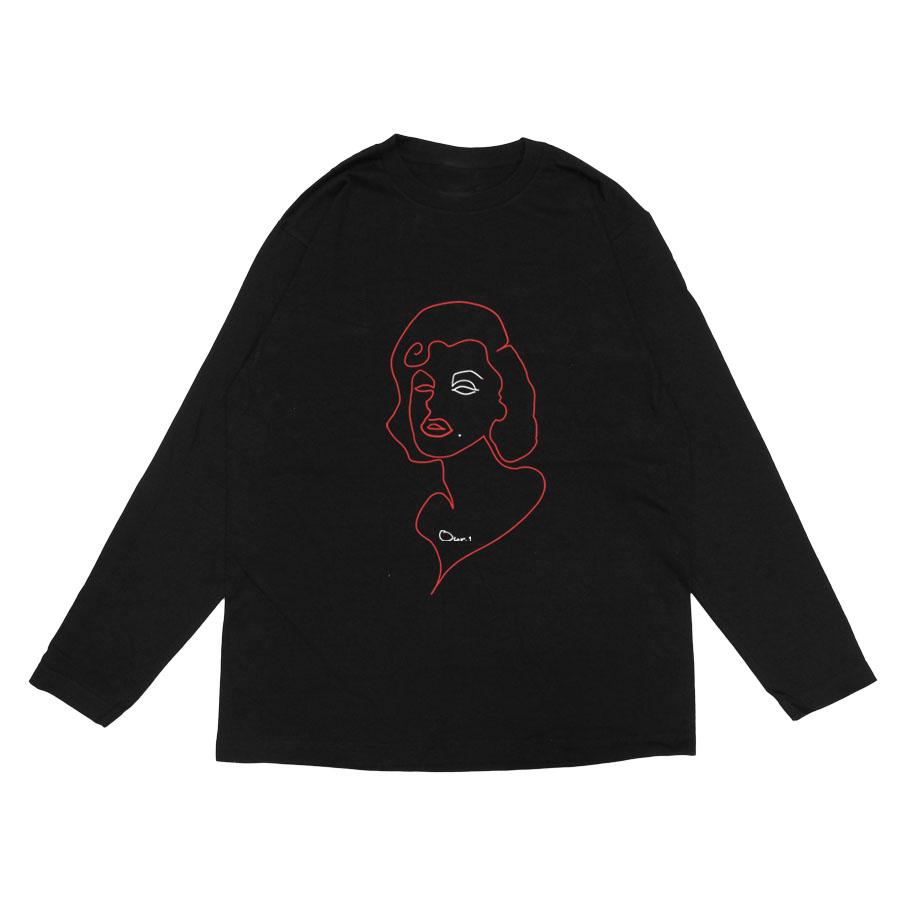 長袖 Tシャツ 洋服 カットソー トップス メンズ レディース かっこいい 