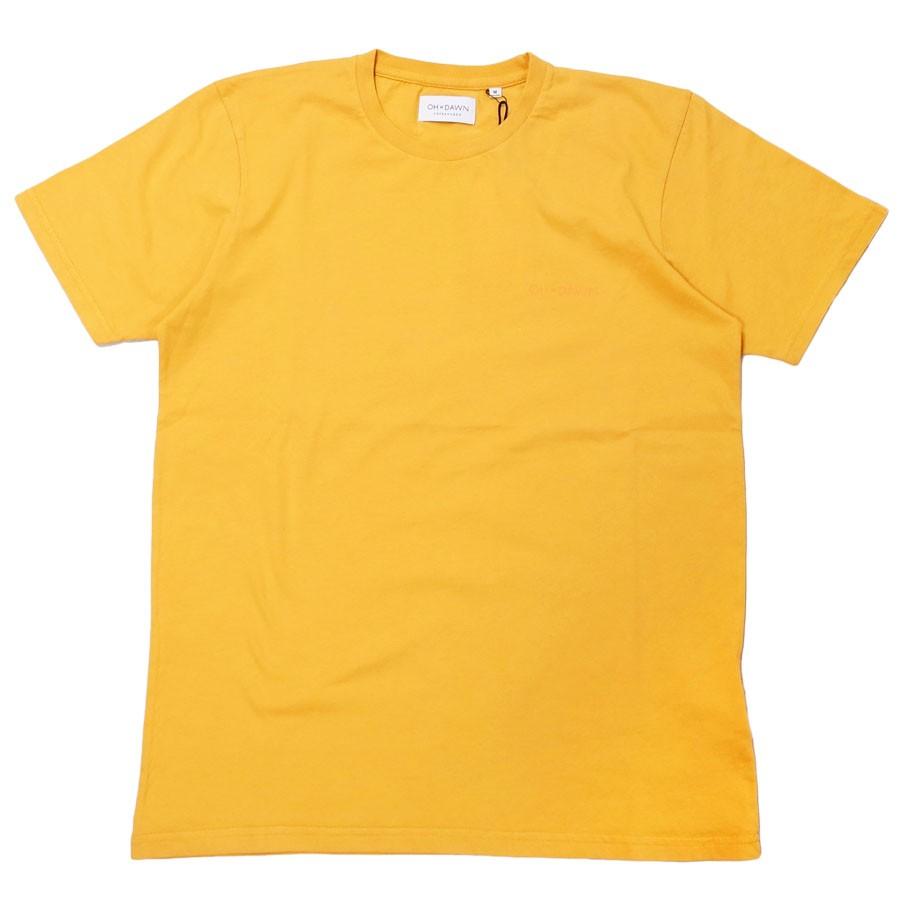 OH×DAWN オードーン Tシャツ カットソー トップス HUMBLE TEE BURNED YELLOW イエロー｜our-s