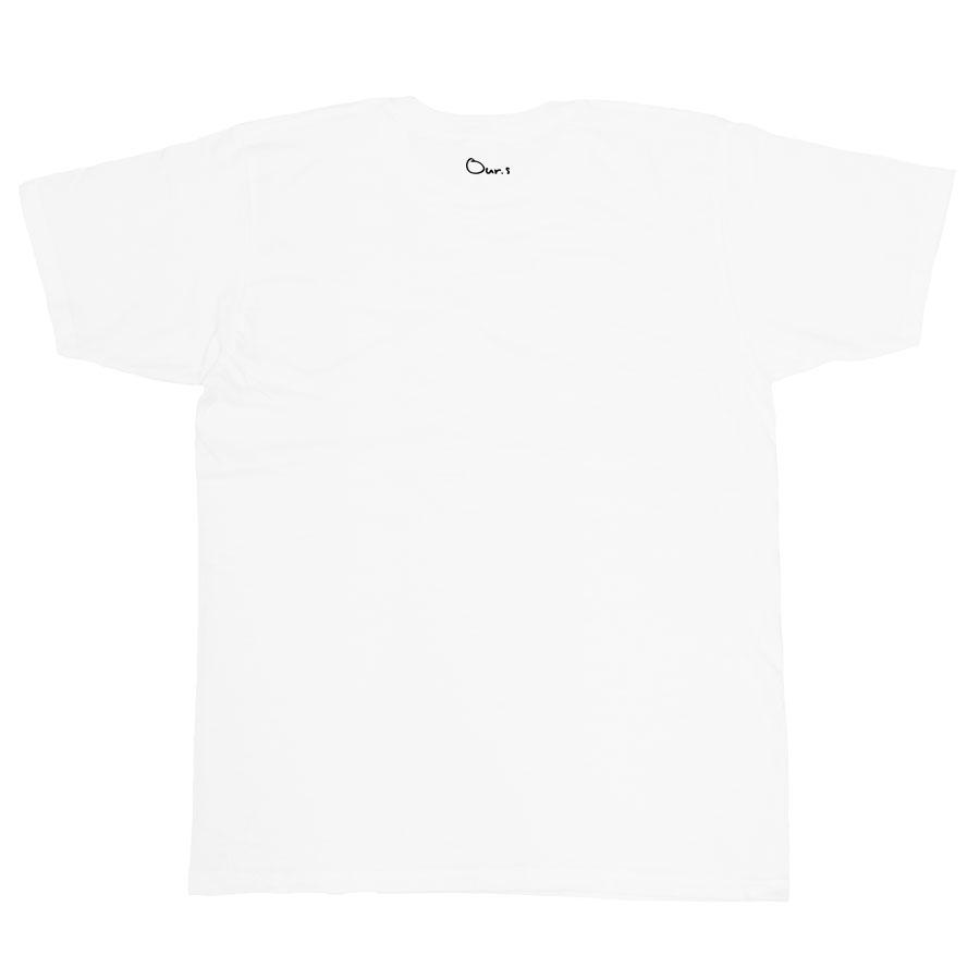 Tシャツ 半袖 送料無料 メンズ レディース ユニセックス カットソー トップス ロゴ かっこいい おしゃれ オリジナル ホワイト 白｜our-s｜03