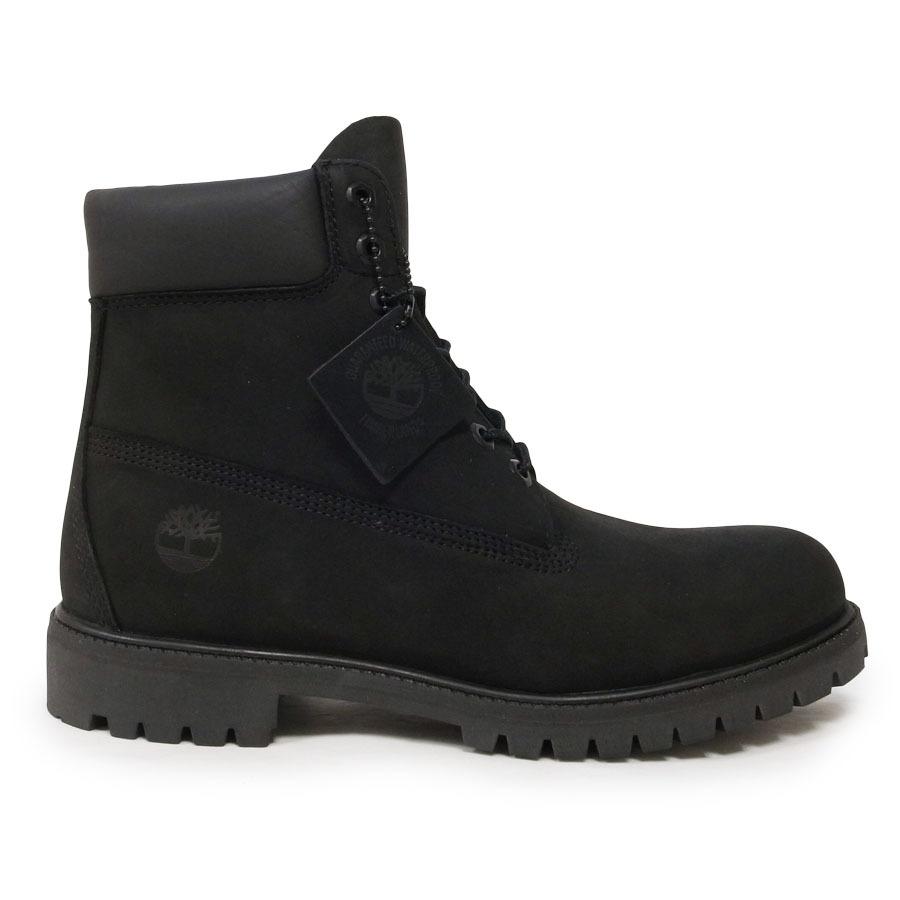 TIMBERLAND ティンバーランド ワークブーツ ウォータープルーフ PREMIUM 6 IN WATERPROOF BOOT BLACK ブラック 黒｜our-s｜02