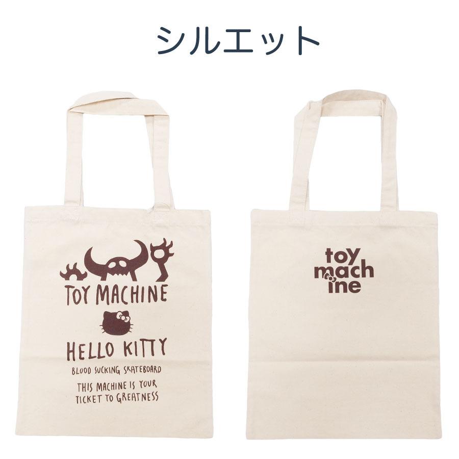 TOY MACHINE トイマシーン KITTY ハローキティ メンズ レディース キッズ TOTE BAG 鞄 トートバッグ｜our-s｜03