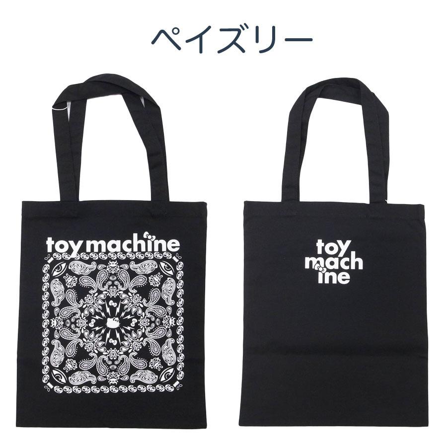 TOY MACHINE トイマシーン KITTY ハローキティ メンズ レディース キッズ TOTE BAG 鞄 トートバッグ｜our-s｜04