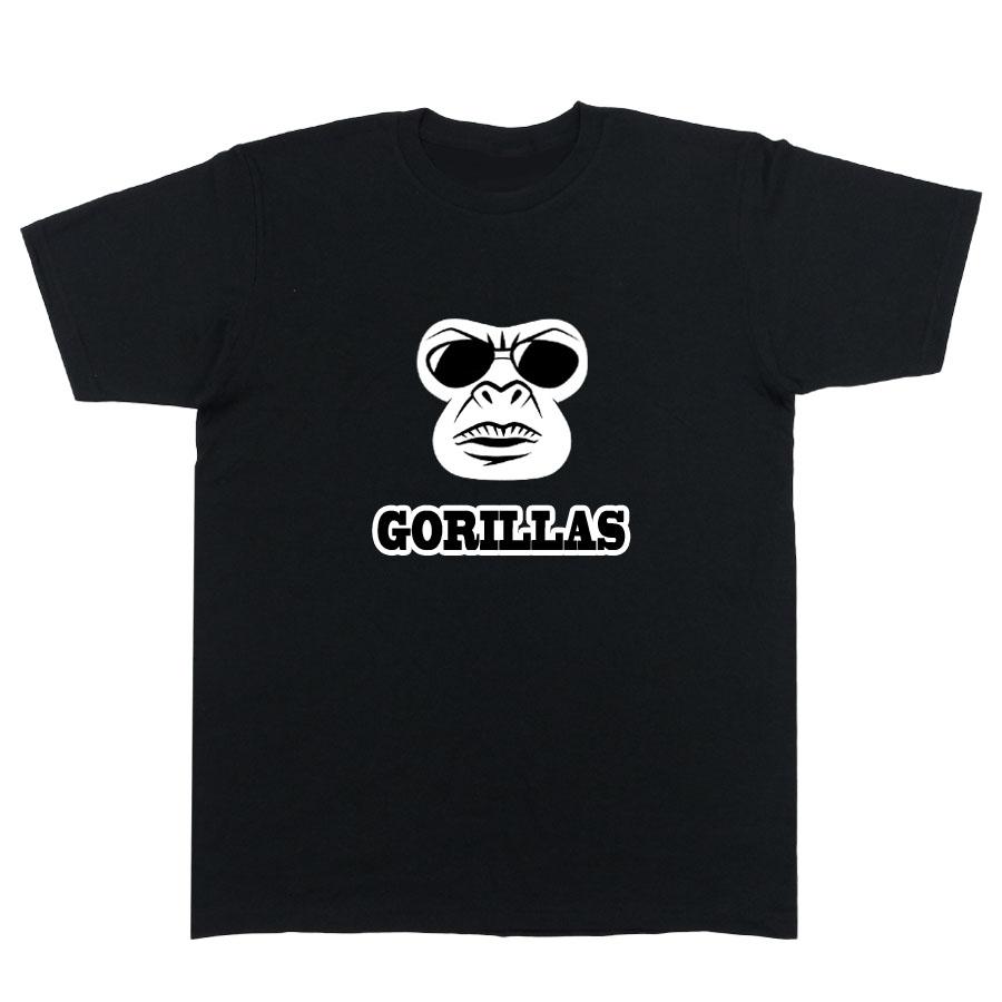 Tシャツ 洋服 半袖 カットソー トップス メンズ レディース ゴリラ