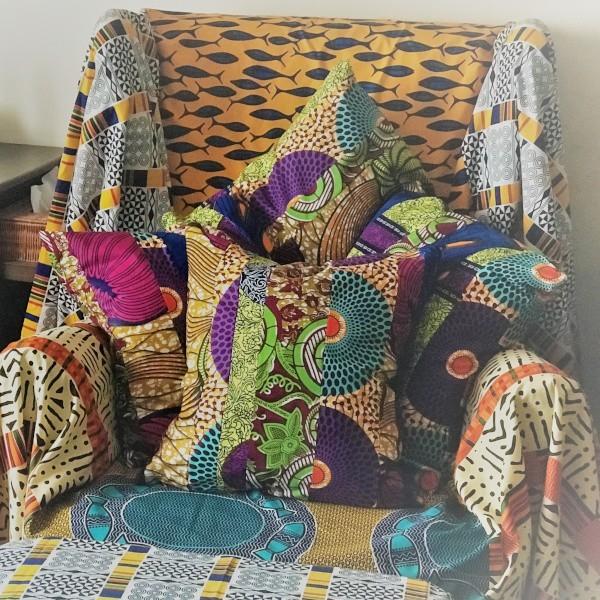 生地 ブロード アフリカンプリント アフリカ 布 50cm単位 オレンジ 茶色 幾何学 丸 ハンドメイド カットクロス 手芸 材料 パッチワーク Ap Ap Ourense World Textiles 通販 Yahoo ショッピング