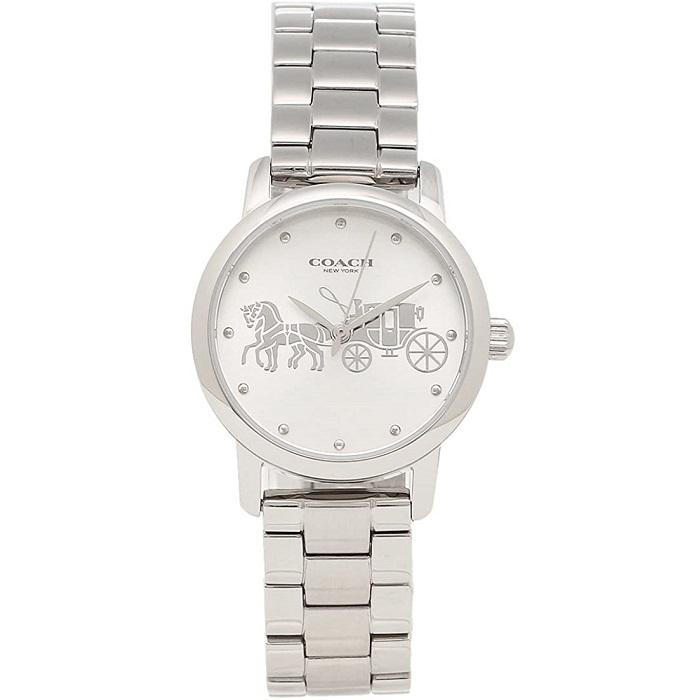 COACH（コーチ） 腕時計 14502975 シルバー レディース【並行輸入品