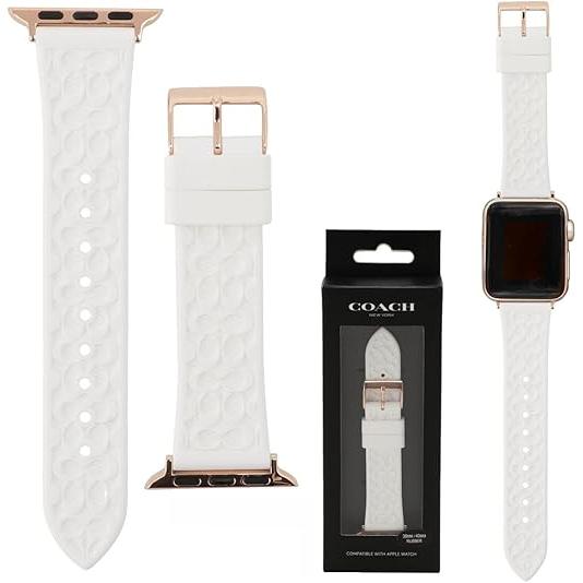 COACH（コーチ） アップルウォッチ ラバー 交換バンド 38mm 40mm 41mm 