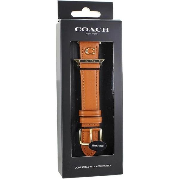 ラスト1点‼️新品未使用COACH Apple Watch レザー交換バンド COACH（コーチ） アップルウォッチ レザー 交換バンド 38mm 40mm 41mm