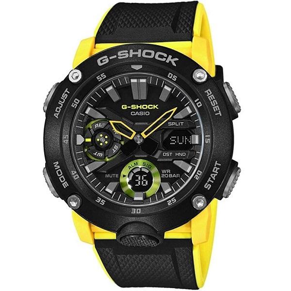 CASIO カシオ G-SHOCK 腕時計 GA-2000-1A9 メンズ イエロー 並行輸入品