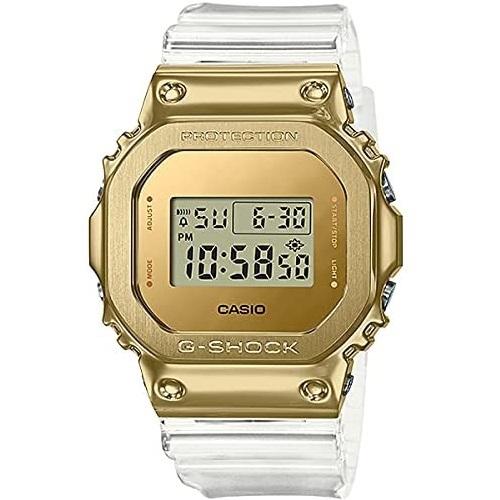 GM5600SG 新品同様。 定価28,000円 G-SHOCK CASIO カシオ 腕時計 GM-5600SG-9 メンズ ゴールド 並行輸入品