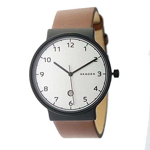 スカーゲン クオーツ 腕時計 SKW6297 ホワイトシルバー/ブラウン[メンズ] [並行輸入品] SKAGEN（スカーゲン） 腕時計 SKW6297 メンズ 並行輸入品 : 王様舶来館