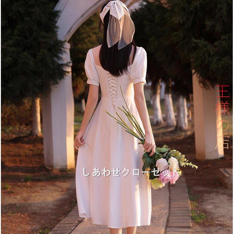 超激安 ロングドレス 白ドレス Aライン プリンセスドレス 花嫁 二次会 結婚式 ミモレドレス ウエディングドレス 披露宴 挙式 レース お呼ばれ 姫系 プリンセスライン ご注意 沖縄 北海道の方送料 1000円 沖縄 Emrya Com