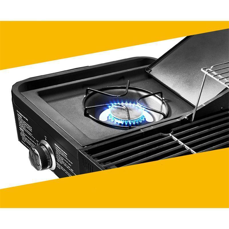 【まとめ売り】 中型BBQ炭火焼きガスグリル 家族3人?8人ぐらい最適 楽しいバーベキューガスグリル 【YWU4210533975】(151311円)