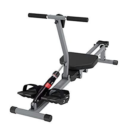 DlandHome Rowing Machine Full Body Stamina with Rower 最大91%OFFクーポン 【爆売りセール開催中！】 Power 12 Exercise Le