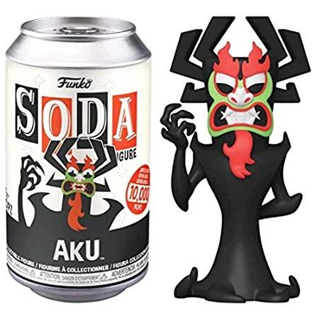 輝く高品質な Vinyl 51753 Funko SODA! Possi with Toy Collectible Aku Jack's Samurai 4.25" その他