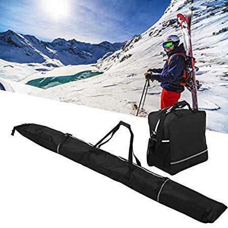 2022セール 01 Snowboard Carrying Case, Portable Ski Boot Bag Black for Cars for Outdoo ボードケース