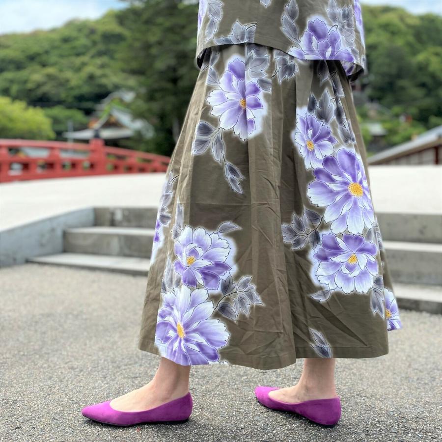 浴衣リメイクセットアップ】高木ふくえ作家一点物オリジナル綿100