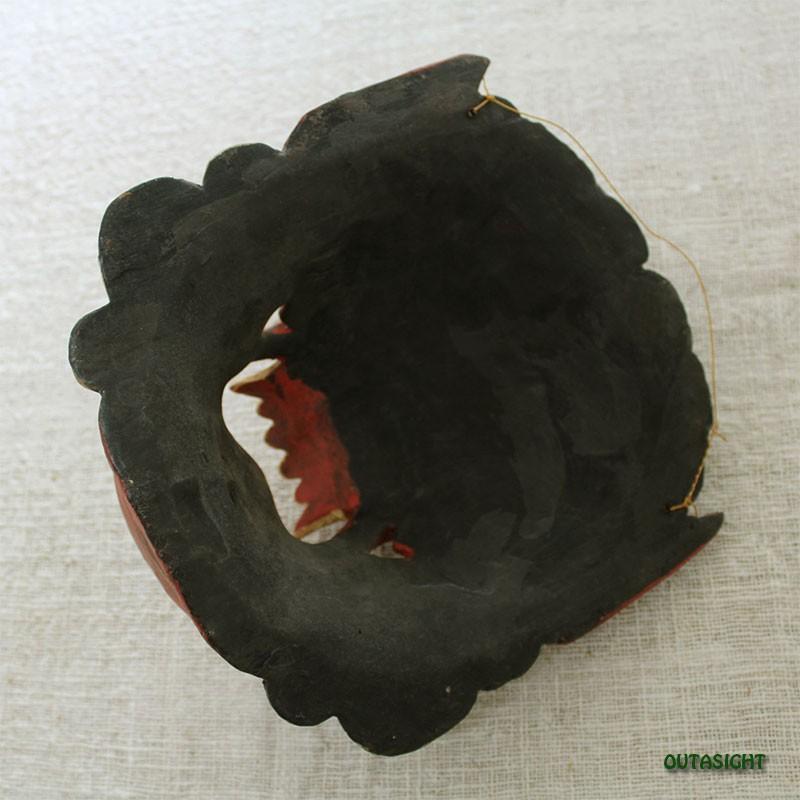 木彫りマスク(お面)　バロン　バリ島　インドネシア INNM-21｜outasight｜04
