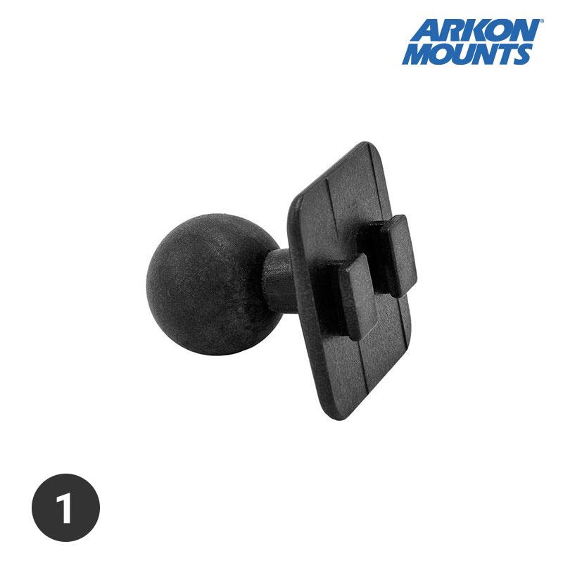 Arkon Mounts 1インチボール デュアルTタブアダプター アーコンマウント | ブランド登録なし