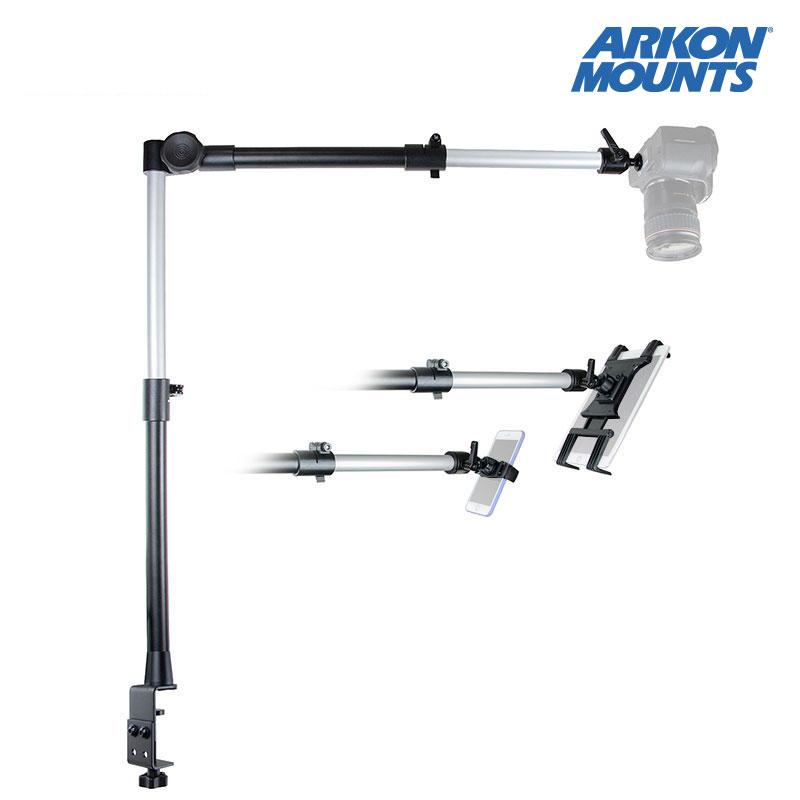 Arkon Mounts 一眼レフ用 クランプスタンド スマホ＆タブレットホルダー同梱 アーコンマウント | ブランド登録なし