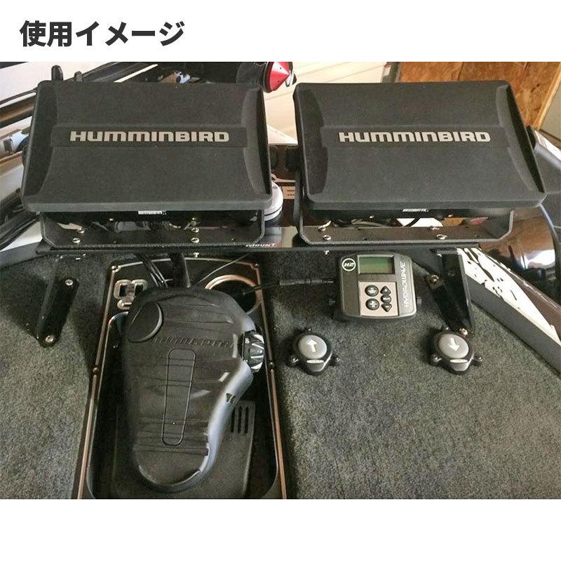 Dek-It 魚探マウント デュアル 22.5度角 アルミ製 GPSアンテナ Dek-It 魚探マウント デュアル 22.5度角 アルミ製 GPSアンテナ